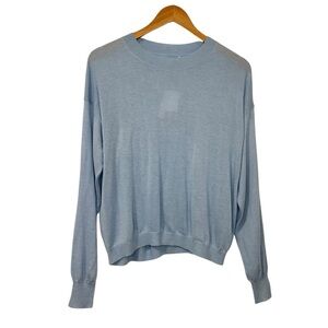 BP. Notdstrom Womens Crewneck Sweater Size Small Blue Long Sleeve Ultra Soft